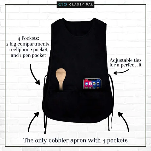 Miniatura 3 de Delantales para mujer con bolsillos con clase, de Pal Cobbler