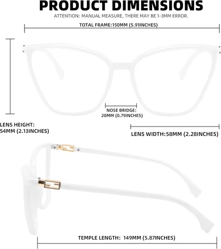 Miniatura 6 de FEISEDY Gafas de bloqueo de luz azul ojo de gato para mujer, gafas de computadora de moda Cateye B2977