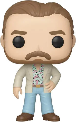 Miniatura 5 de POP Stranger Things - Figura de vinilo de Funko de Jim Hopper (Date Night) (paquete con funda protectora de caja compatible), multicolor, 3.75