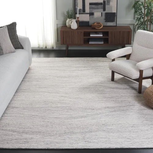 Miniatura 24 de SAFAVIEH Metro Collection - Alfombra decorativa de 2 x 3 pies, azul y marfil, diseño transicional, ideal para áreas de alto tráfico en pasillo, baño