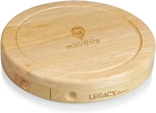 Miniatura 23 de Picnic TIME NFL Brie Cheese Board and Knife Set - Charcuterie Board Set - Wood Cutting Board