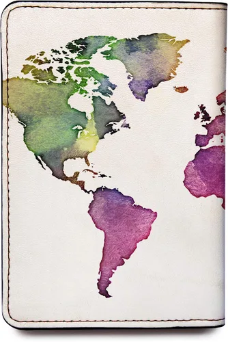 Miniatura 57 de Wanderlust - Soporte para pasaporte de cuero para mujer