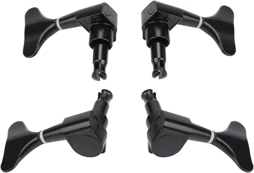Miniatura 3 de VBESTLIFE 2L 2R cabezas de máquina de bajo eléctrico, clavijas dominantes selladas de afinación de la cuerda del sintonizador para bajo eléctrico
