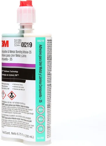 Miniatura 3 de 3M 08219 Adhesivo reparador de SMC/fibra de vidrio de 35 minutos - 200 ml