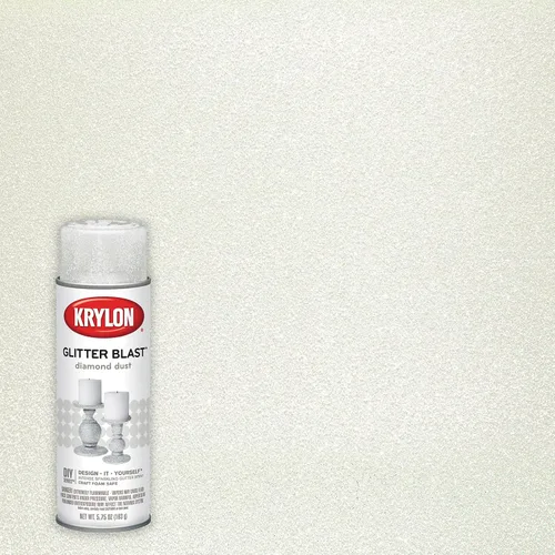 Miniatura 2 de Krylon K03804A00 Glitter Blast Pintura en aerosol con diamantina para proyectos de manualidades, polvo de purpurina de diamante, 5.75 oz