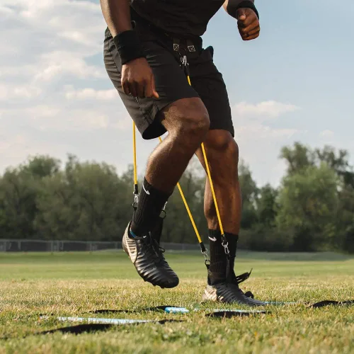 Miniatura 2 de WearBands 5-Level Resistance Bands Training System for Sports & Fitness Training