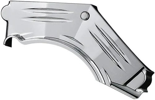 Miniatura 4 de Kuryakyn 8140 Accesorio para motor de motocicleta: cubierta de base de cilindro para motocicletas Harley-Davidson Evo Big Twins 1984-1999, cromada