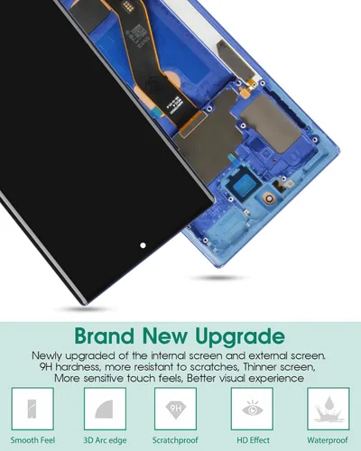 Miniatura 5 de OLED para Samsung Note 10 Plus Reemplazo de pantalla para Samsung Galaxy Note 10 Plus 0.14 oz/0.18 oz Pantalla LCD para Galaxy SM-N975 SM-N976 Azul