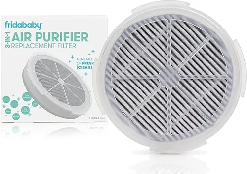 Frida Baby Filtro HEPA de repuesto para purificador de aire 3 en 1 con carbón activado para alérgenos comunes, polen, polvo, eliminar olores,