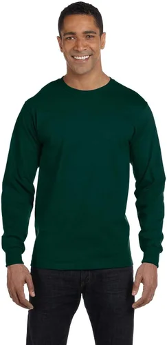 Miniatura 33 de Gildan - Camiseta DryBlend de manga larga para adulto, estilo G8400, paquete de 2