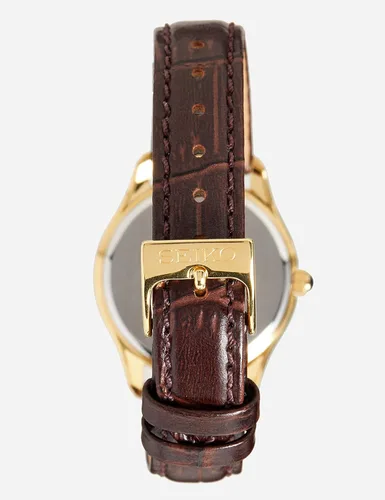 Miniatura 4 de Seiko Neo SUR638 - Reloj de cuarzo clásico con esfera blanca