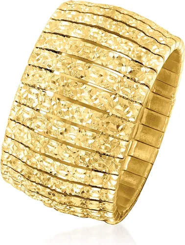 Miniatura 3 de Ross-Simons Italian 18kt Yellow Gold Over Sterling Silver Cleopatra Ring