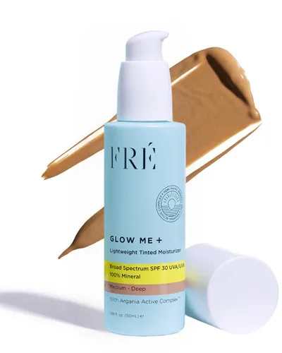 Miniatura 11 de FRÉ Hidratante tintado ligero Protector solar mineral tintado, SPF con tinte y crema hidratante tintada con protector solar Ligero, 1.69 onzas