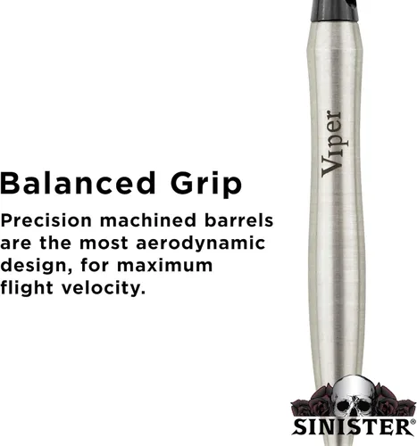 Miniatura 6 de Viper Dardos siniestros con punta de acero de tungsteno al 95%