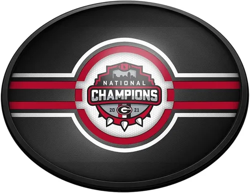 Miniatura 266 de The Fan-Brand NCAA Alabama Crimson Tide: Letrero de pared ovalado con luz – Decoración de fútbol, baloncesto, béisbol y deportes universitarios