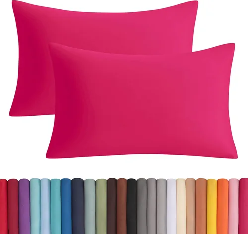 Miniatura 18 de BEDSUM Funda de almohada de microfibra para el cuerpo, suave, resistente a las arrugas y de fácil cuidado con cierre de sobre para adultos y mujeres