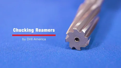 Miniatura 7 de Drill America Escariador de acero de alta velocidad de la flauta recta de la caña cónica de 1-1/2", serie DWR