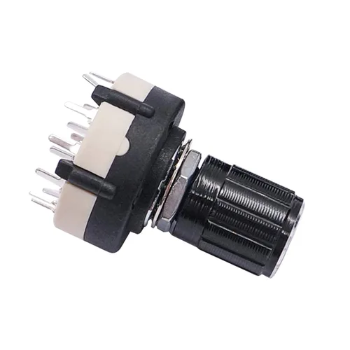 Miniatura 2 de Taiss Interruptor giratorio RS26 1P12T, interruptor de banda de canal de banda, interruptor selector giratorio de 1 polo, 12 posiciones, selector