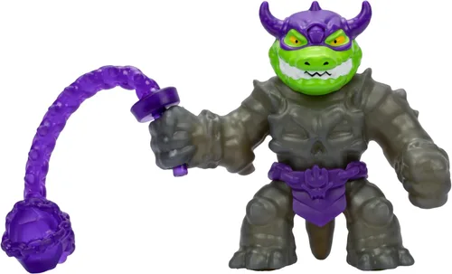 Miniatura 9 de Heroes of Goo JIT Zu Stretch Strikers Deluxe Hero Pack Blazagon, figura de acción elástica con más de 20 sonidos de batalla impresionantes, armadura
