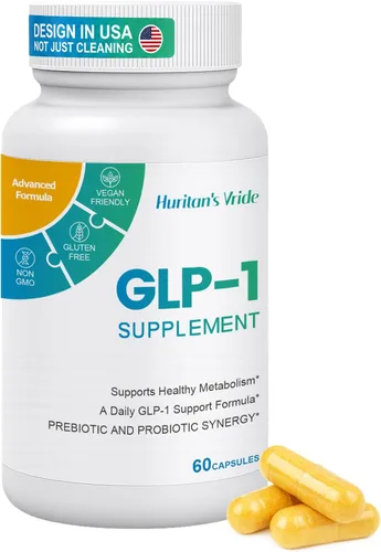 Miniatura 7 de Huritan's Vride GLP-1 Gotas para Mujeres y Hombres - Suplemento GLP-1 Prémium con Berberina, Canela y Bromelaína para el Bienestar Diario - Pack de 2