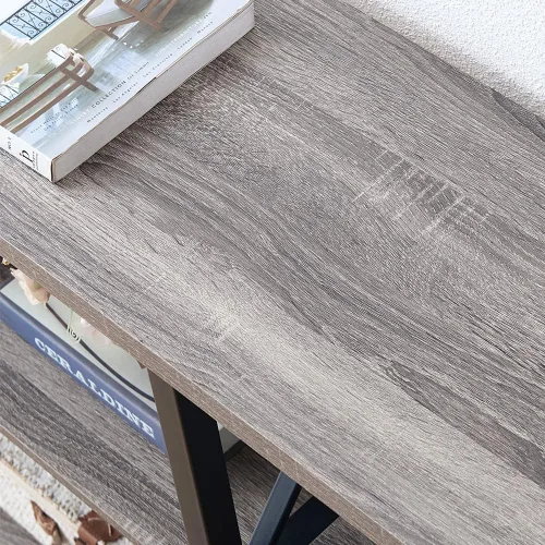 Miniatura 3 de LVB - Mesa de sofá de estilo granja, mesa consola rústica para sala de estar, mesa de entrada con almacenamiento, mesa de entrada para vestíbulo