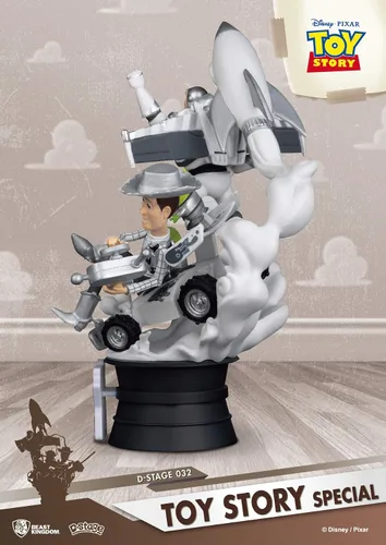 Miniatura 9 de Beast Kingdom Toy Story: Estatua de la serie Ds-032 de Woody & Buzz Deluxe Galaxy Version Ds-032