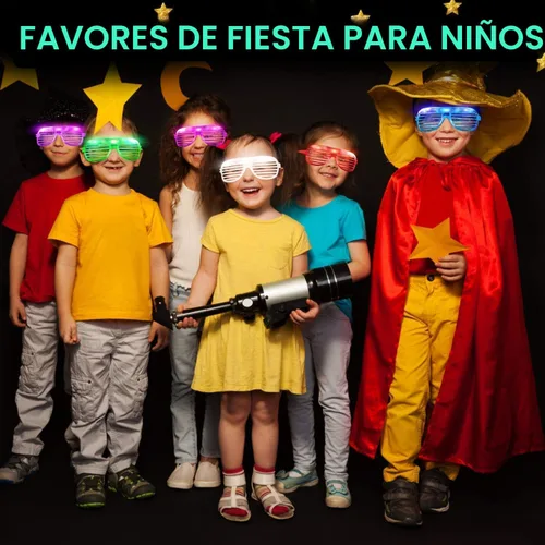 Miniatura 6 de TURNMEON Paquete de 20 lentes LED, regalos de fiesta para el día de San Valentín, 6 colores que brillan en la oscuridad, suministros de fiesta