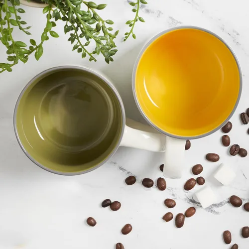 Miniatura 4 de Christian Art Gifts Taza grande de cerámica para café y té para mujeres: Las palabras amables son como la miel Versículo bíblico inspirador,