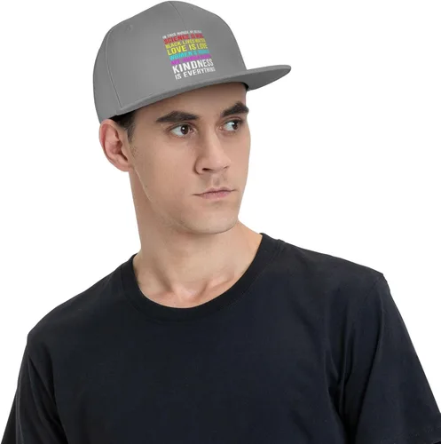 Miniatura 15 de Pride Flag in This House We Believe Science is Real Black Lives Matter Baseball Hats for Men Dad Hat,Black
