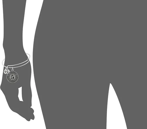Miniatura 2 de Alex and Ani Pulsera de alambre extensible con número "Numerology
