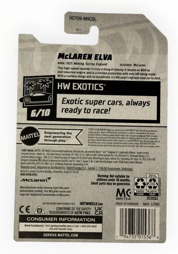 Miniatura 2 de Hot Wheels Mclaren Elva