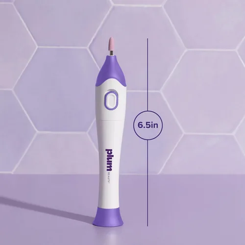 Miniatura 6 de Plum Beauty - Taladro eléctrico inalámbrico para uñas, moldeador de esmalte de gel portátil Professional Nail File Dremel Tool, Efile Drill