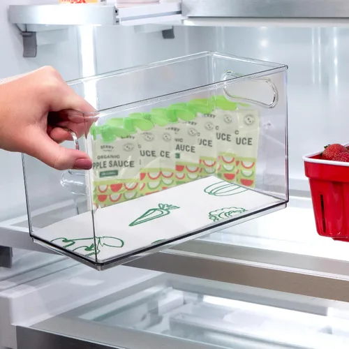 Miniatura 5 de Envision Home Revestimientos para refrigerador, forro para estantes, revestimientos absorbentes para refrigeradores, 12 x 24 pulgadas, estampado