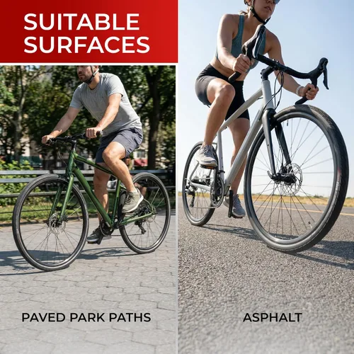 Miniatura 8 de Fincci Par de neumáticos plegables 37-622 de 700x35c con protección antipuntura de 0.039 in para ciclo, carretera, montaña, MTB, híbrida, turismo