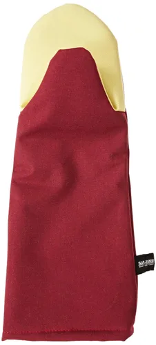 Miniatura 30 de San Jamar KT0215 Kool-Tek Manopla de protección para horno para temperatura convencional Nomex, 15" de longitud, rojo