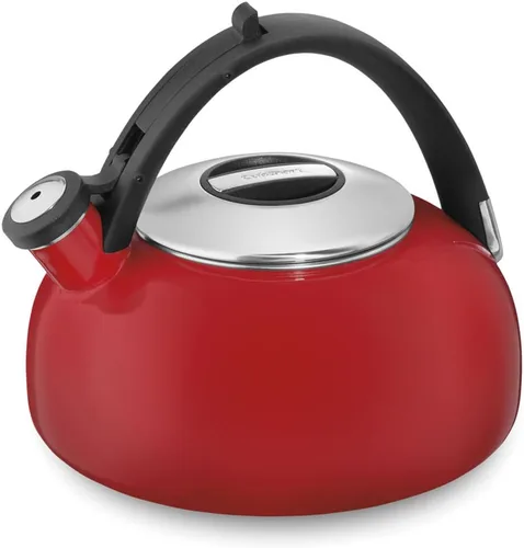 Miniatura 5 de Cuisinart CTK-EOS2GG Peak - Tetera de 2 cuartos de galón, haz 2 cuartos de agua hirviendo en esta clásica tetera de té, silbato para señalar que