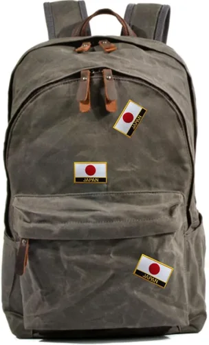 Miniatura 4 de 1 parche de bandera de Japón para planchar o coser bordado, táctico, militar, nacional de Japón