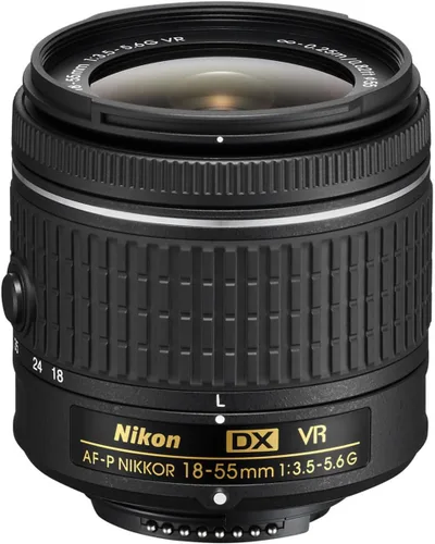 Nikon Lente AF-P DX NIKKOR 0.709-2.165 in f/3.5-5.6G VR para cámaras DSLR Nikon