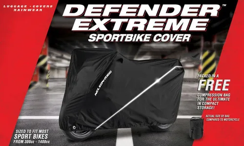 Miniatura 7 de Nelson Rigg Defender Extreme Sport - Funda para motocicleta deportiva, se adapta a la mayoría de CBR, R1, R3, GSXR, Ninja, Hayabusa, S1000R y otros