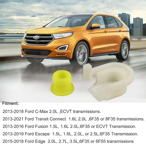 Miniatura 3 de Tubos de cambio de transmisión y tapa para Ford Edge 15-18 Fusion 13-16 C-Max 13-18 Escape 13-19 Transit Connect 13-21, Reemplaza KV6Z-7K340-A