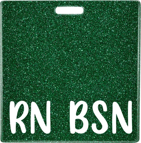 Miniatura 14 de Plifal RN BSN Porta insignia con tarjetero Enfermera Accesorios de enfermería Enfermera registrada Licenciatura en ciencias en enfermería