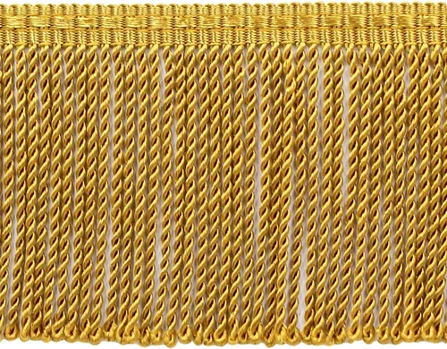 Miniatura 2 de Colección básica de adornos básicos de 3 pulgadas (3.0 in) con borde fino de lingote con cabecera decorativa de punto (estilo # BFT3) oro antiguo