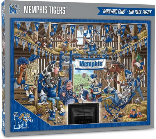Miniatura 57 de YouTheFan NCAA Barnyard Fans - Rompecabezas de 500 piezas