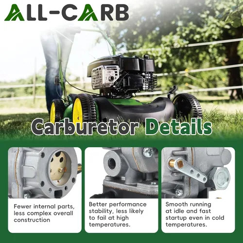 Miniatura 4 de Reemplazo de carburador ALL-CARB para Briggs Stratton 693480 693479 Reemplazo para Craftsman LT1000 917270821