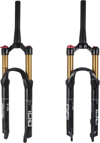 Miniatura 7 de Horquilla de suspensión de aleación de magnesio para bicicleta de montaña de Bosy, 26/27.5/29 pulgadas, dirección cónica y horquilla delantera recta