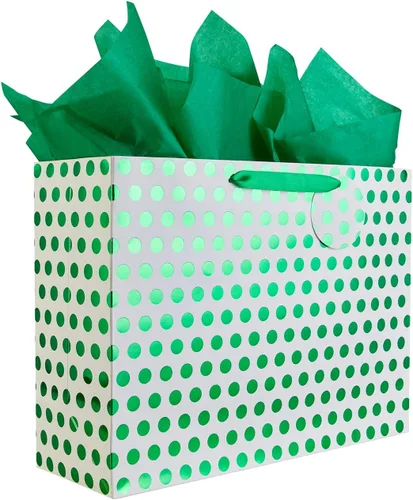 Miniatura 8 de Bobobag Paquete de 4 bolsas de regalo extragrandes de 16.5 pulgadas con papel de seda para el día de la madre, regalos de cumpleaños