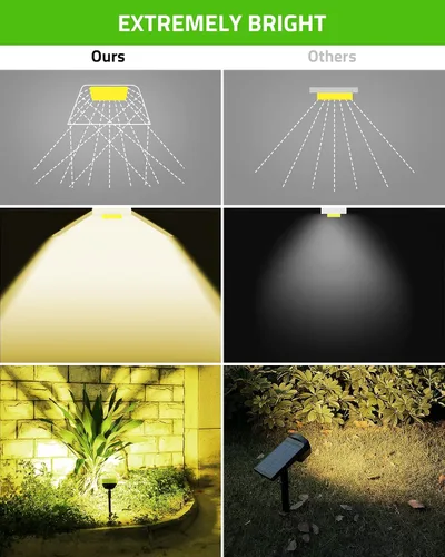 Miniatura 7 de Luces solares para exteriores, 2 en 1, para paisaje