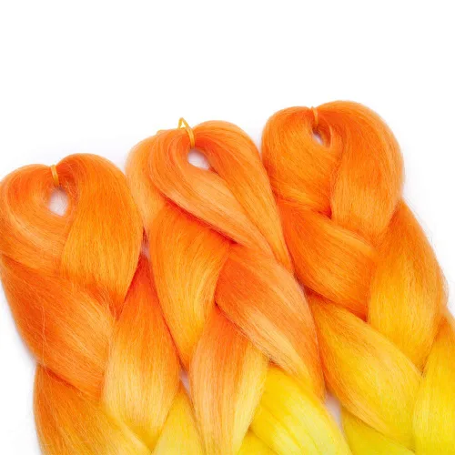 Miniatura 4 de Trenzas africanas Jumbo de cabello sintético africano trenzado africano, de fibra de alta temperatura, 24 pulgadas, trenzas torcidas Senegal, 3.53