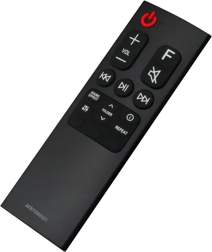 Miniatura 3 de AKB75595331 Reemplazo de control remoto para barra de sonido LG Sistema de altavoces de barra de sonido DSNH5 S65S3-S S67T2-W SL4 SL4Y SL5R SL5Y