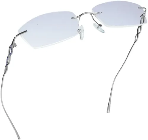 Miniatura 10 de LifeArt Gafas de lectura con marco de titanio puro, con bloqueo de luz azul, reducen la fatiga ocular, elegantes para hombres y mujeres